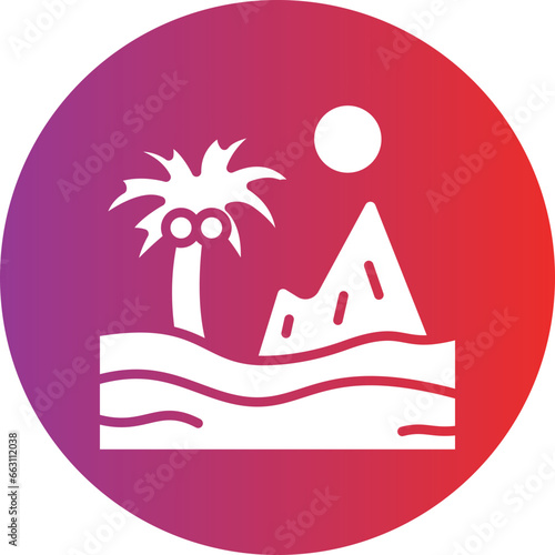 Desert Oasis Icon Style