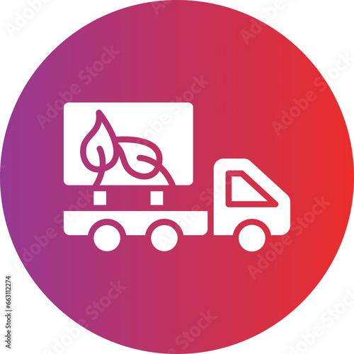 Biofuel Tank Icon Style