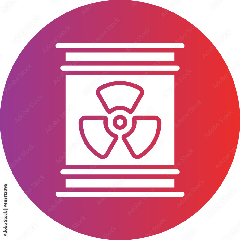 Nuclaer Tank Icon Style Nuclaer Tank Icon Style