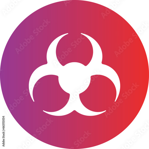 Biohazard Icon Style