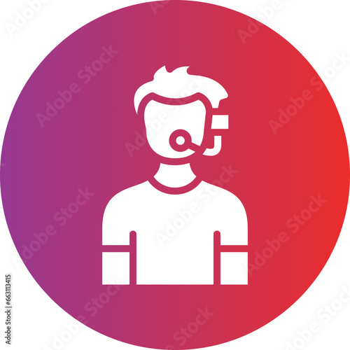 Commentator Icon Style