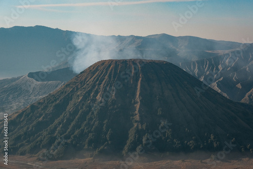 Mystic Bromo: Zooming Into the Enigmatic Steam Veil