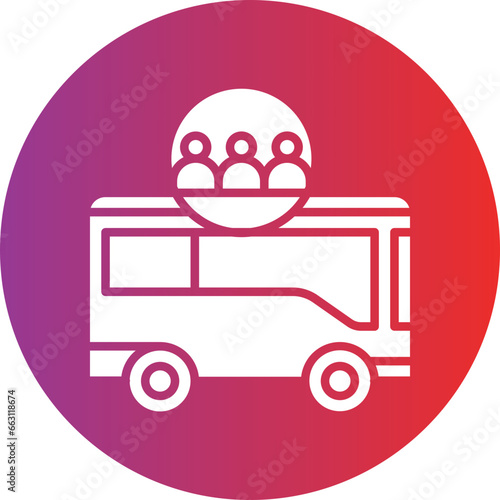 Group Excursion Icon Style