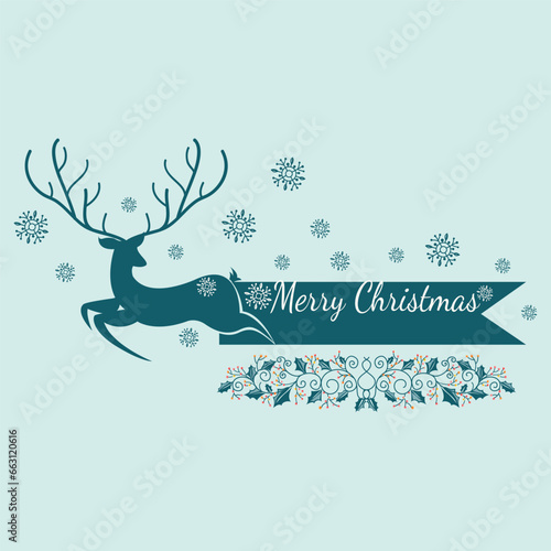 Christmas related design making by illustrator, Happy Christmas