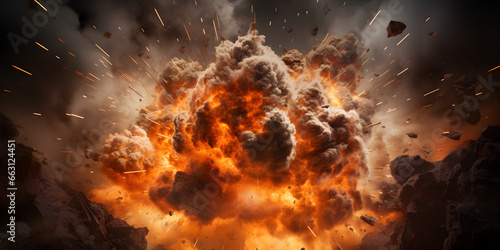 abstract explosion background © sam