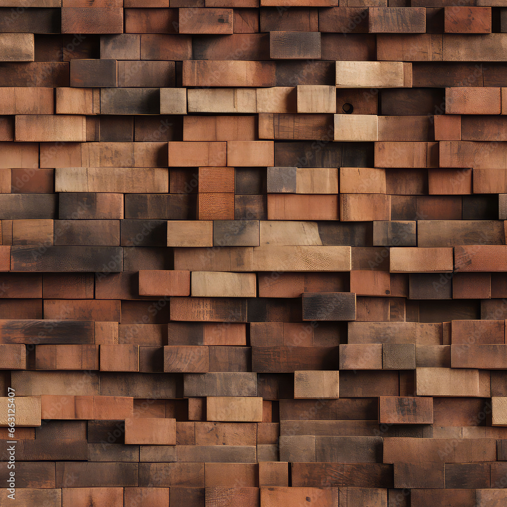Seamless wood pattern, wooden mosaic background Seamless wood pattern, wooden mosaic background