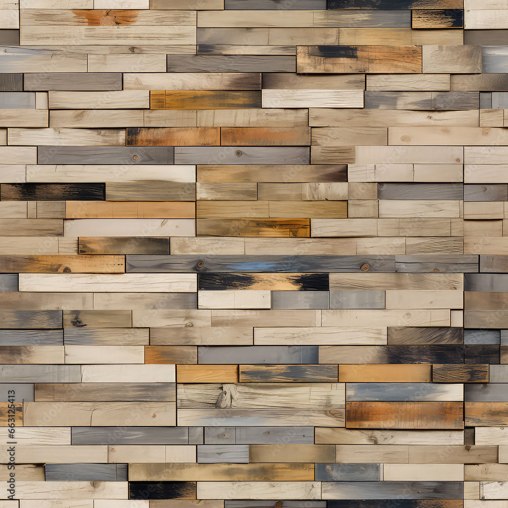 Seamless wood pattern, wooden mosaic background Seamless wood pattern, wooden mosaic background