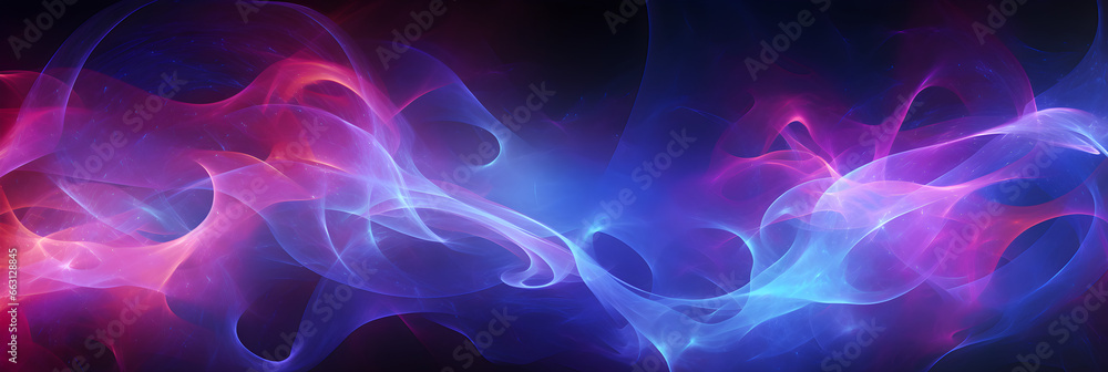 abstract plasma background banner