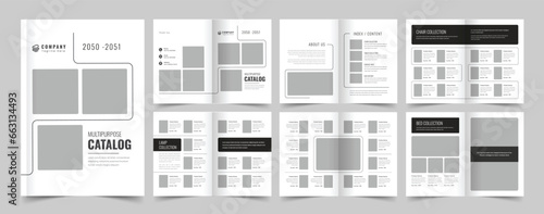 Product Catalog Layout, Fashion and Multipurpose Portfolio, Catalogue Template