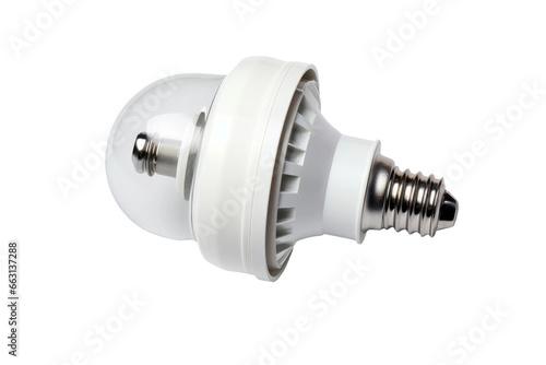 Functional Light Bulb Holder Isolated on Transparent Background