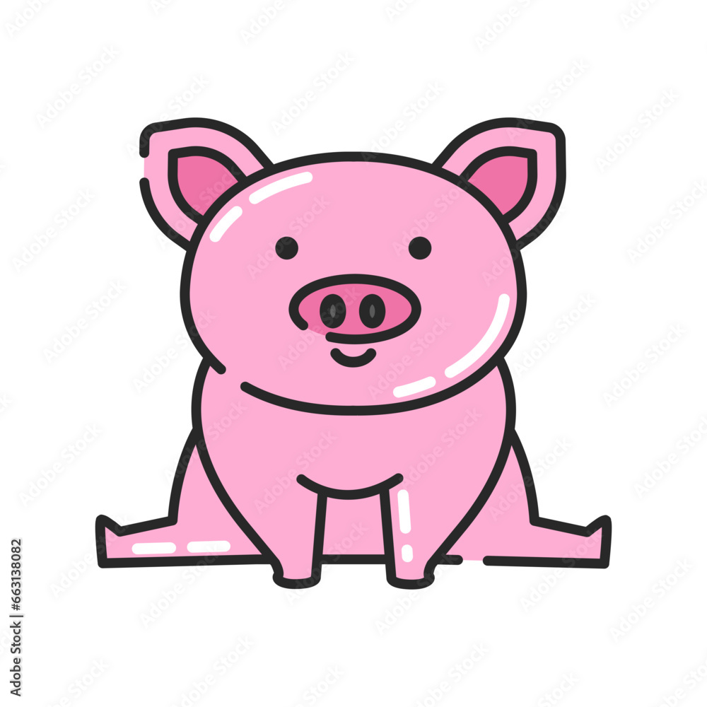 Pig Animal Icon Pig Animal Icon