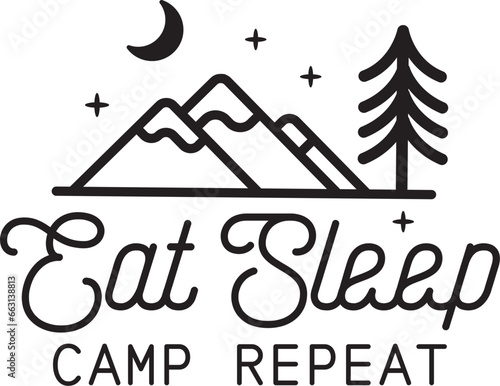 Camping Svg Design