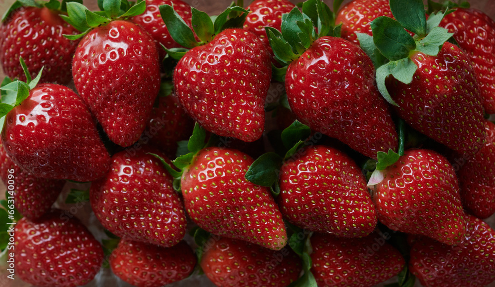 a lot of ripe juicy strawberries background a lot of ripe juicy strawberries background