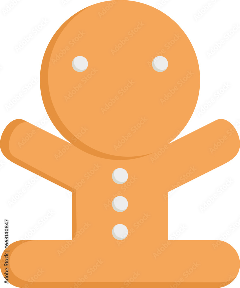 Obraz premium Gingerbread icon