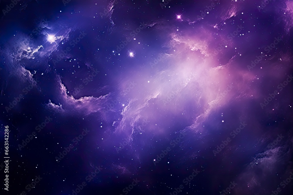 Purple Galaxy space stars in Outer Space. Purple Galaxy space stars in Outer Space.