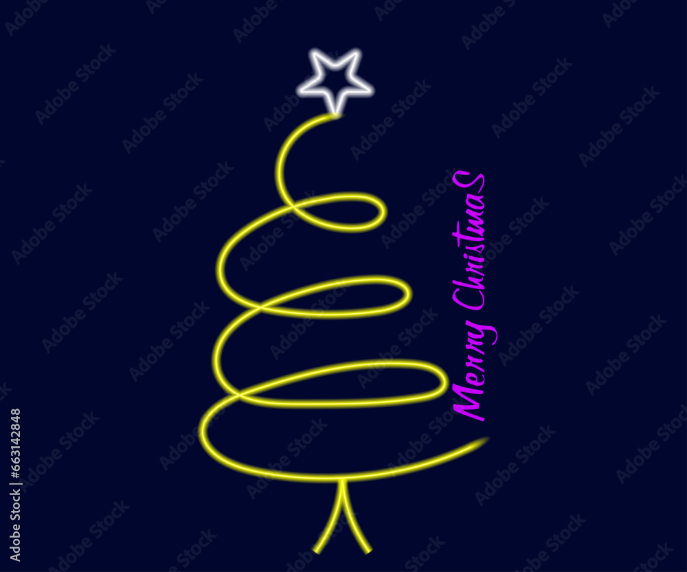 Neon Christmas tree with star, glowing icon. Neon New Year tree silhouette, outline Christmas tree in vivid colors. Festive fir with neon light. Icon set, sign, symbol for UI. Vector illustration Neon Christmas tree with star, glowing icon. Neon New Year tree silhouette, outline Christmas tree in vivid colors. Festive fir with neon light. Icon set, sign, symbol for UI. Vector illustration