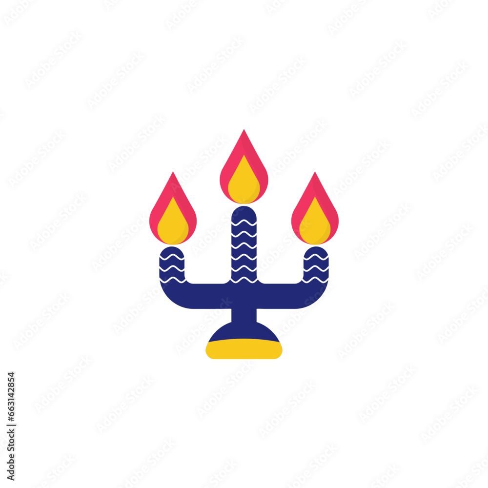 Elegant Candlelabra Decoration Icon Elegant Candlelabra Decoration Icon