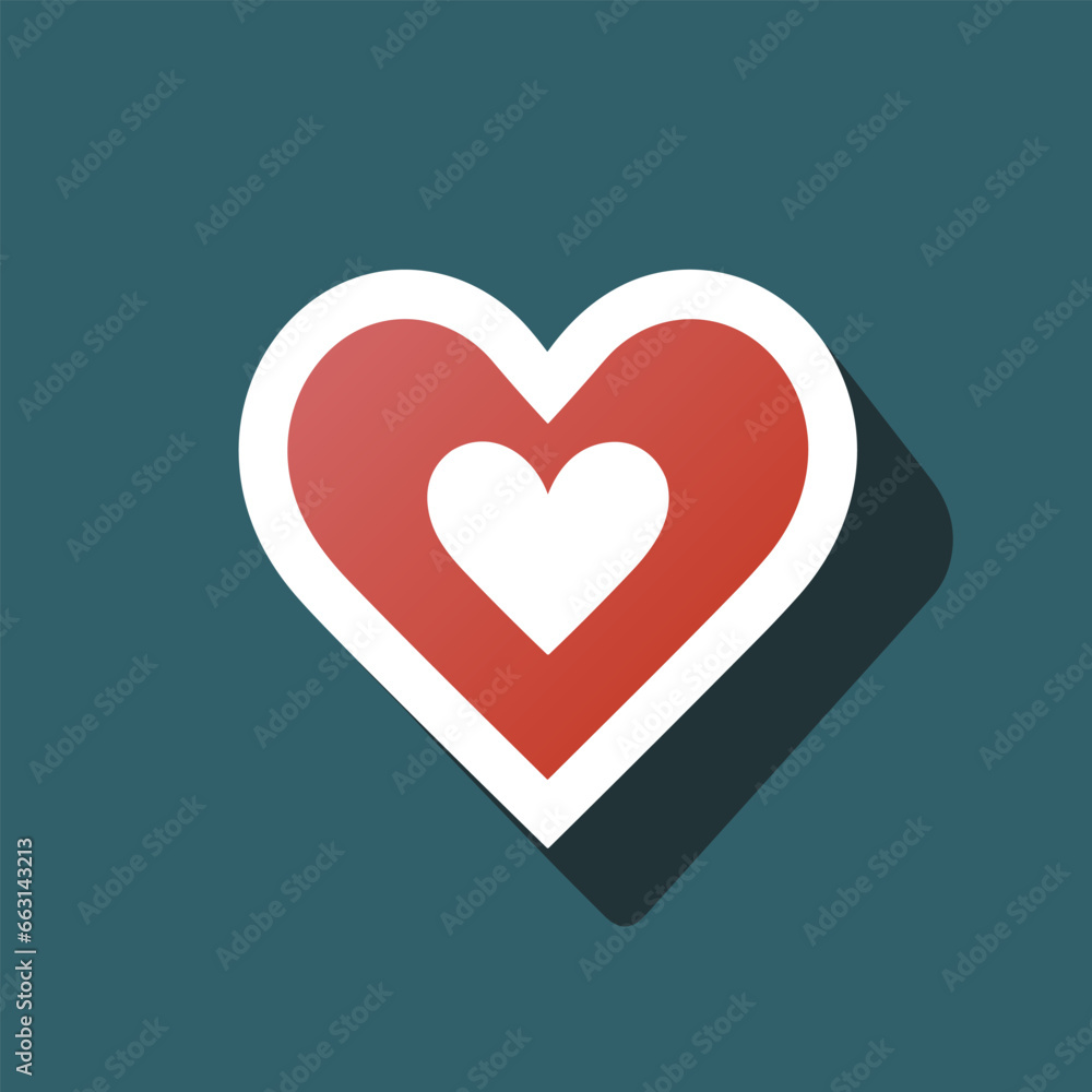 Digital health company filled colorful logo. Medical support. Heart symbol. Design element. Created with artificial intelligence. Optimistic ai art for corporate branding, virtual assistant
