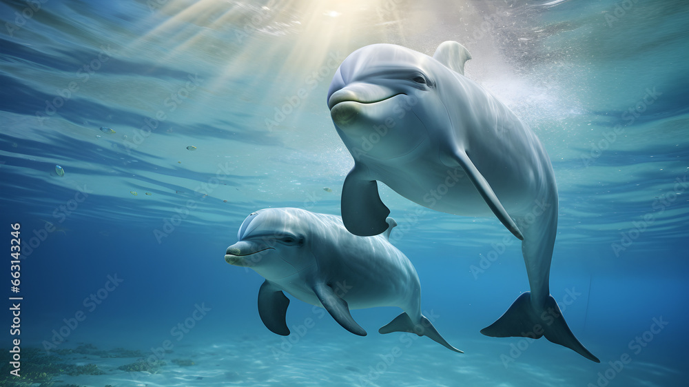 Fototapeta premium Delfin