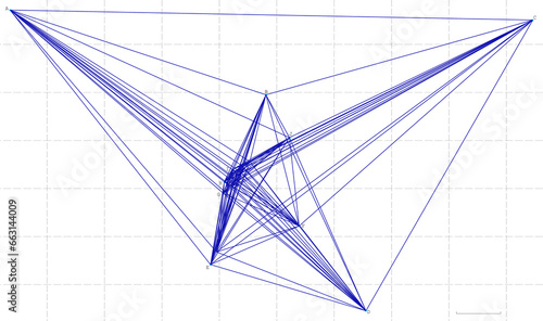 Εκτύπωση καμβά triangulation canvas