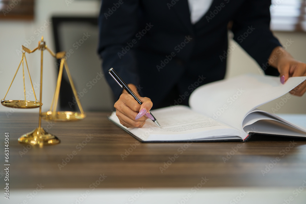 Lawyers having Concepts of Legal services at the law office Lawyers having Concepts of Legal services at the law office