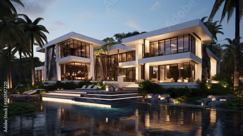 Luxury residential villa © Mishi