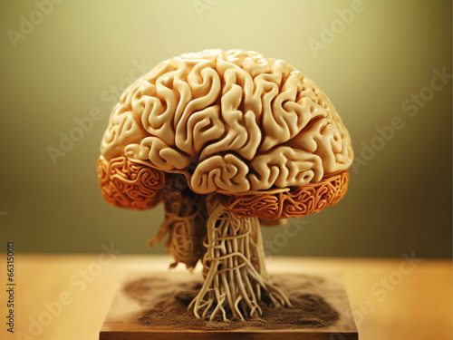 Surreal human brain