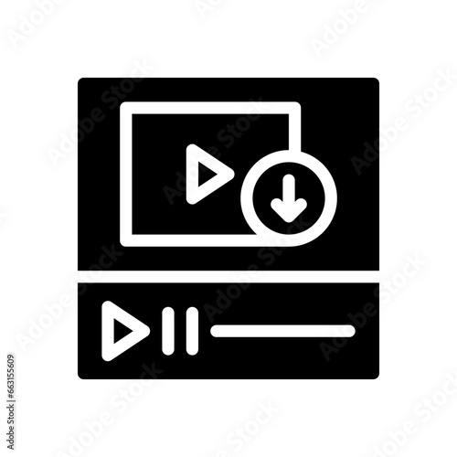 download glyph icon