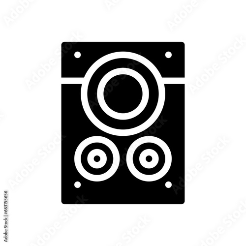 speaker glyph icon
