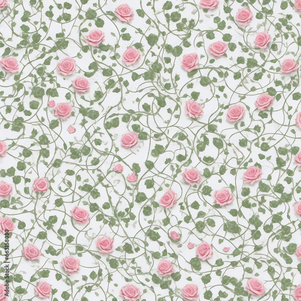 seamless floral pattern little roses seamless floral pattern little roses