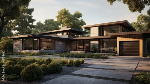 modern home remodel with an emphasis on energy-efficient HVAC systems and sustainable building materials