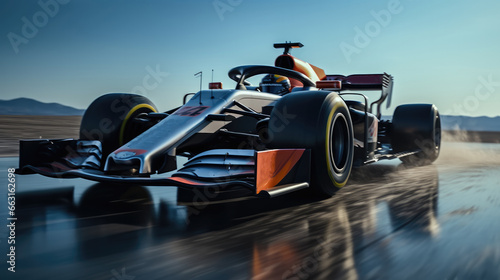 Formula car, Motor sports competitive team racing.
