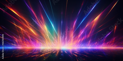 Laser light show colorful background