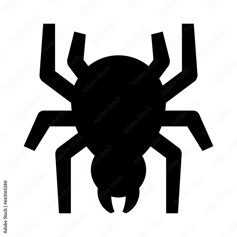 Naklejka premium Spider