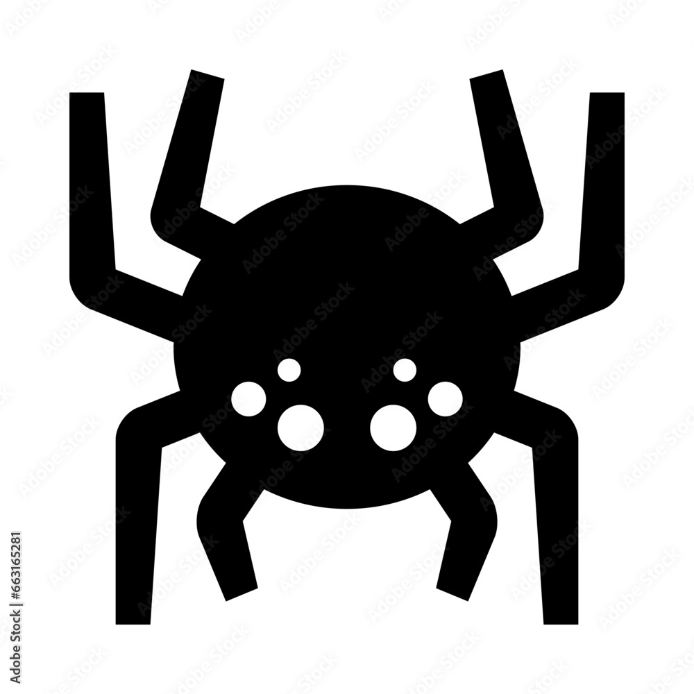 Naklejka premium Spider