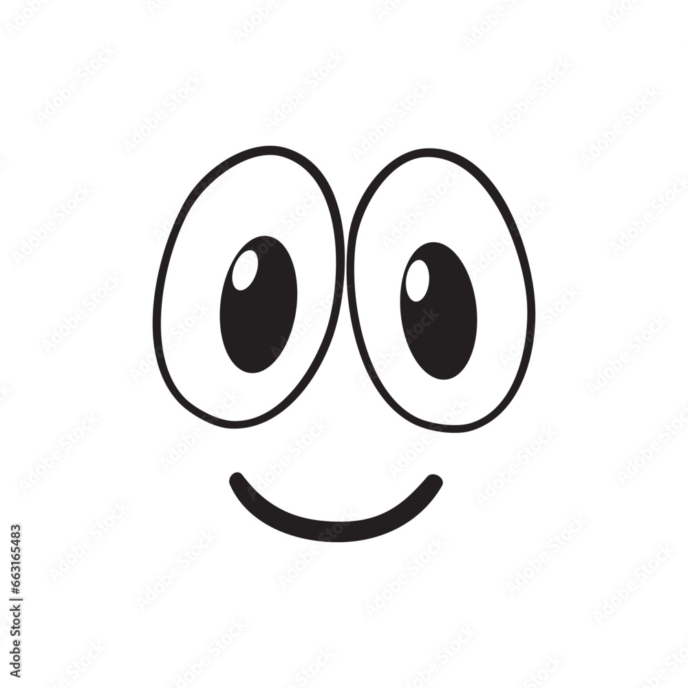Funny Face icon vector. Face illustration sign. Smile symbol. Funny logo. Funny Face icon vector. Face illustration sign. Smile symbol. Funny logo.