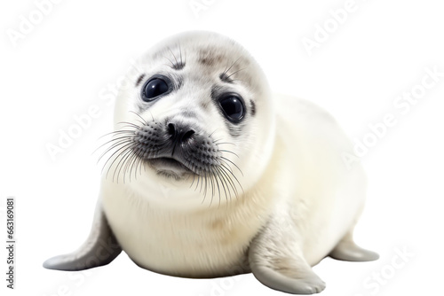 baby seal isolated on transparent background,transparency  © SaraY Studio 