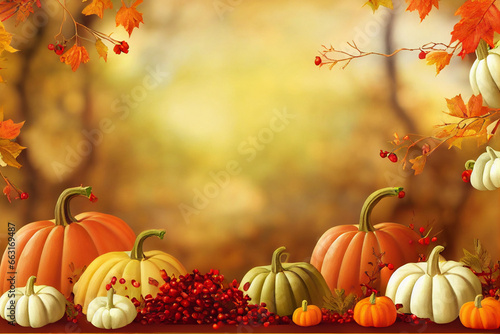 cozy warm autumn fall thanksgiving zoom digital background