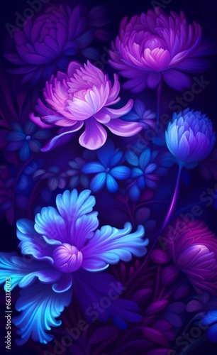 purple and white flower