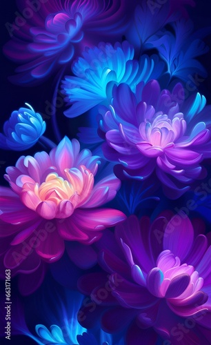 background with flowers