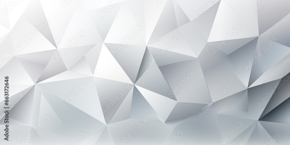 Fototapeta premium White abstract Background with geometric patterns