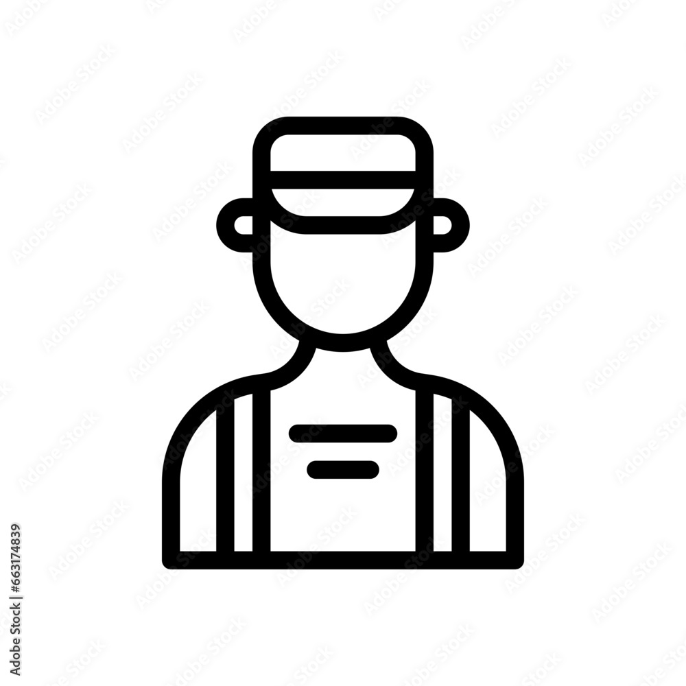 valet line icon valet line icon