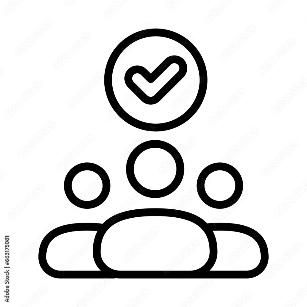 Choosing icon in vector. Illustration Choosing icon in vector. Illustration