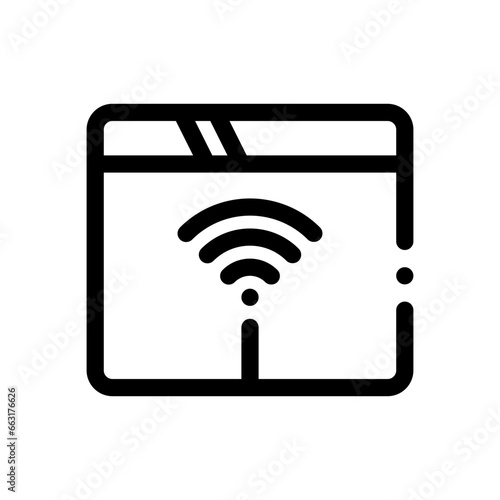 wifi line icon