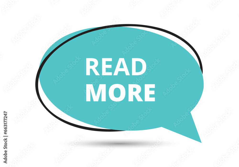 Read More speech bubble text. Hi There on bright color for Sticker, Banner and Poster. vector illustration. Read More speech bubble text. Hi There on bright color for Sticker, Banner and Poster. vector illustration.