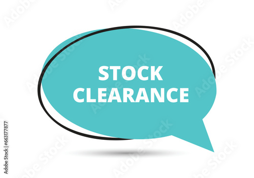 Stock clearance speech bubble text. Hi There on bright color for Sticker, Banner and Poster. vector illustration.