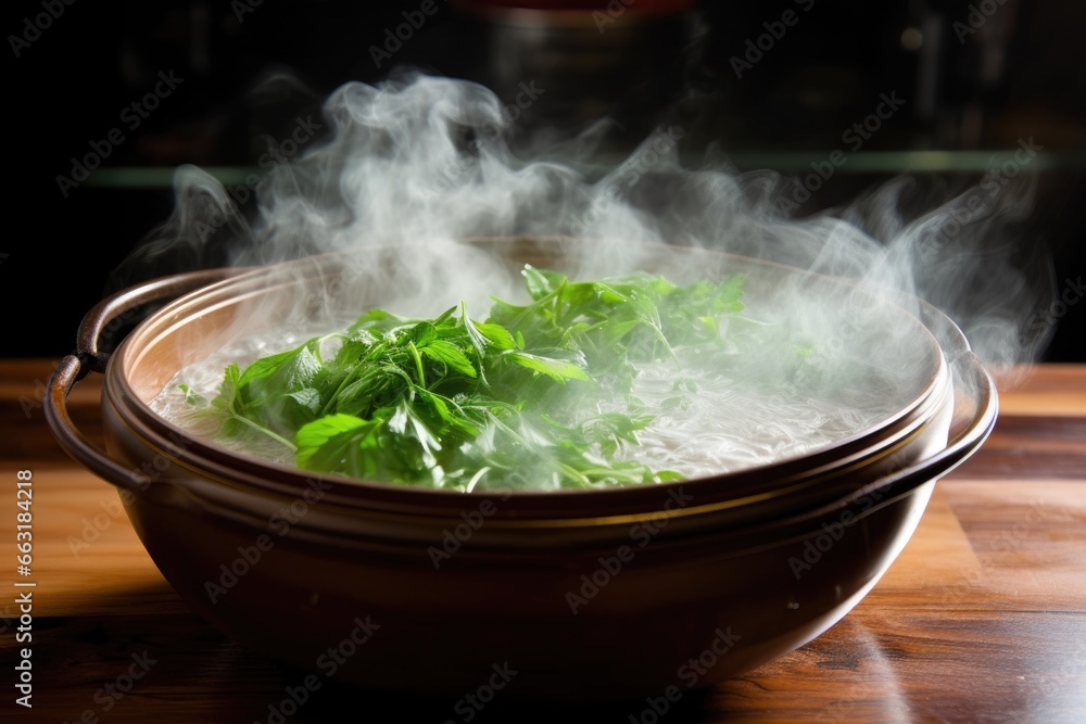 vietnamese pho soup steam rising from a bowl vietnamese pho soup steam rising from a bowl