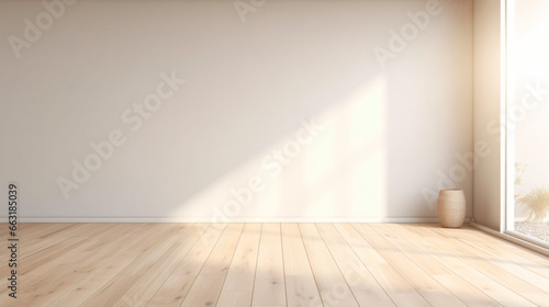 Mock-up of white empty room © Little