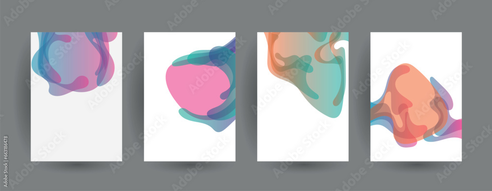 Abstract gradient vector background for business brochure cover design Abstract gradient vector background for business brochure cover design
