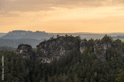 Saxon Switzerland National Park, or Nationalpark Sächsische Schweiz